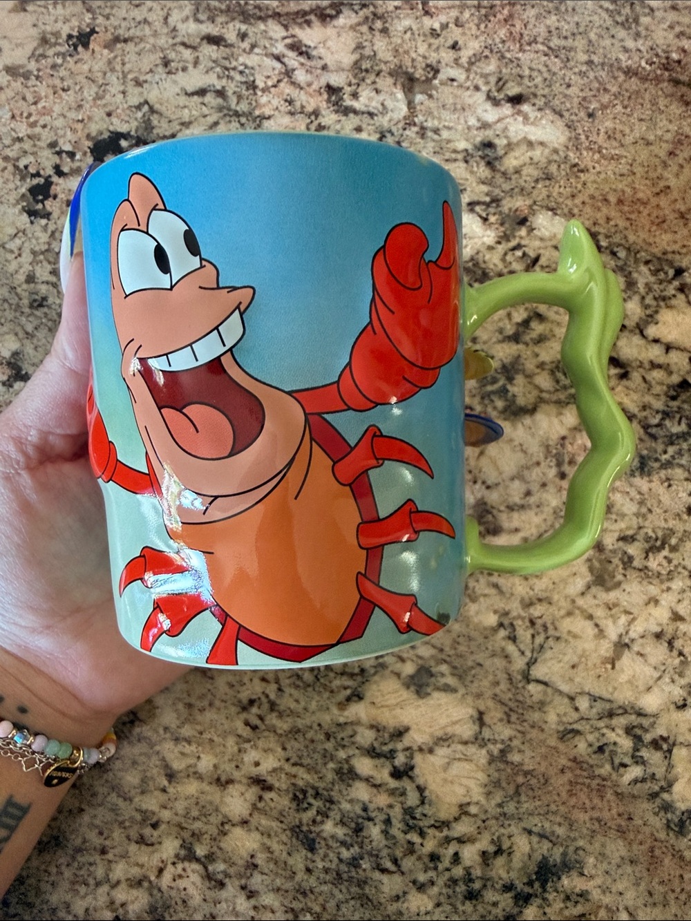 Disney the little mermaid mug